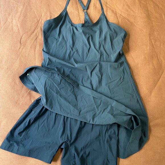 Outdoor Voices Exercise Dress Size M Black - Picture 2 of 5